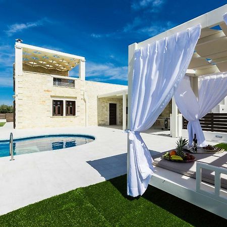 Caramel Villa, With 40M2 Pool & Spa Whirlpool, By Thinkvilla Pánormos Buitenkant foto